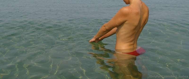 It's amazing, so clean water