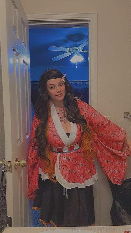 Nezuko almost finished!! Even got the contacts coming too!!!