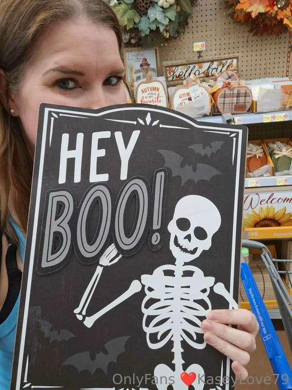Of course I was at walmart again lol. Had to be quick with b..