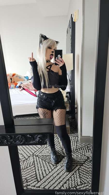 I was Loona this weekend! Went to a convention this past weekend. 

Just got back home today, will be getting myself caught up tomorrow and tuesday. Also have some fun videos to show too hehe 

#loona #mirror #fishnets