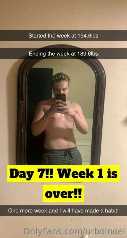 Look at that progress!! 😈