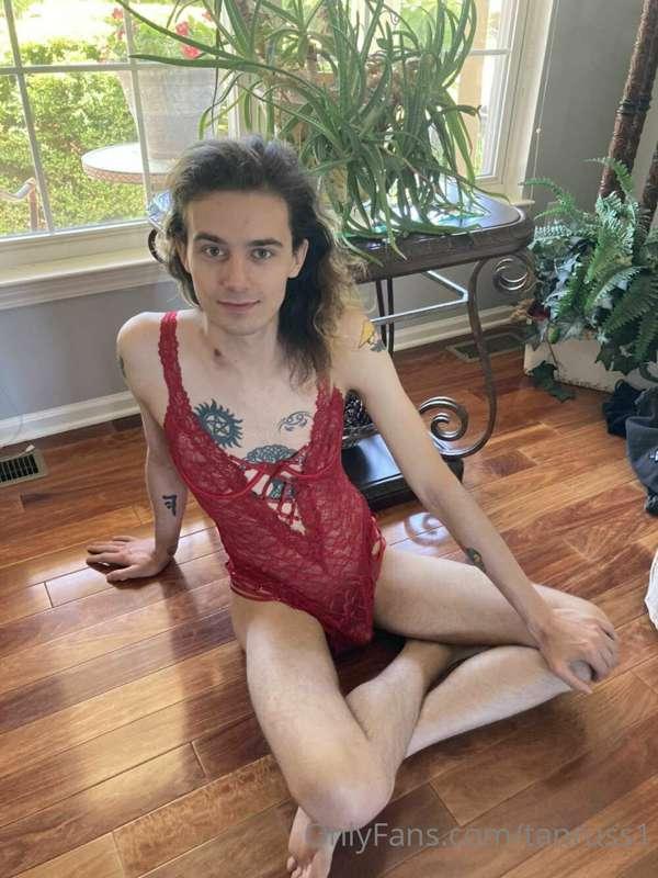 Special thanks to my partner for both the lingerie and the p..