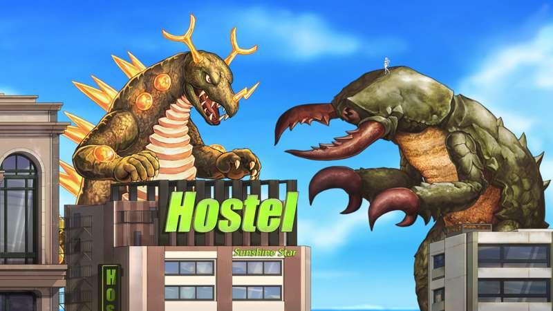 Monster Battle Scene