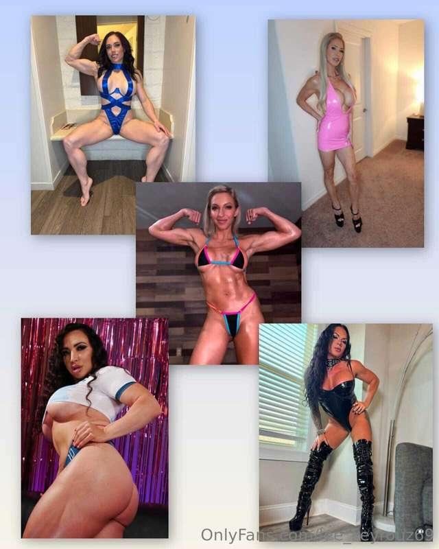 Custom call 😈 I will be working with these gorgeous ladies !..