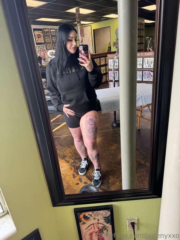 WHAT DO YOU THINK ABOUT MY NEW TATTOO?? 💜