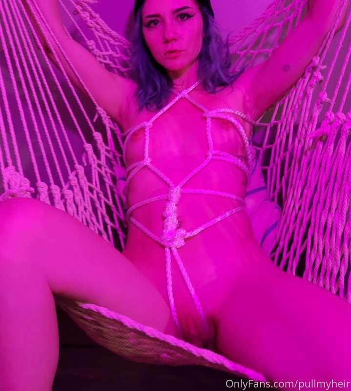 Did some bondage last night :))