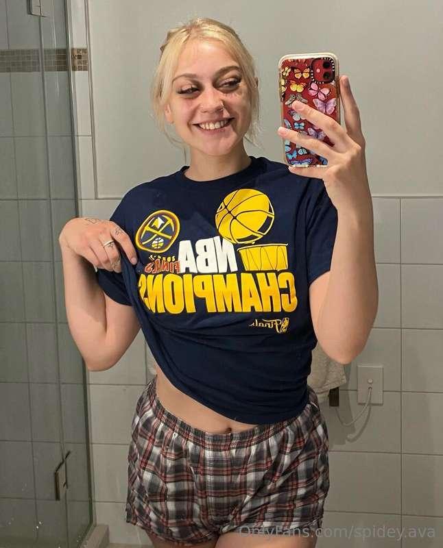 The Nuggets win game 1 against the Lakers!!! 💙💛  I’m gonna b..