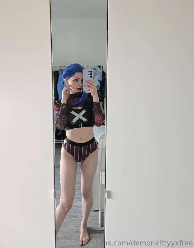 New Jinx Bikini Set Part 1 ;PLewd, sexy bikini, edgy vibes