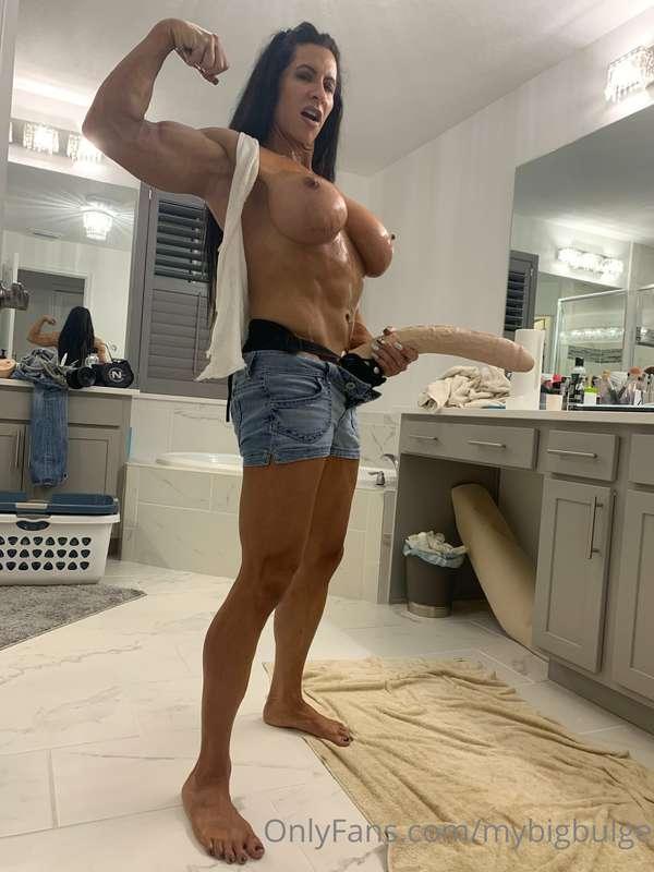 I couldn’t fit my dick in my shorts. Dicks too big!