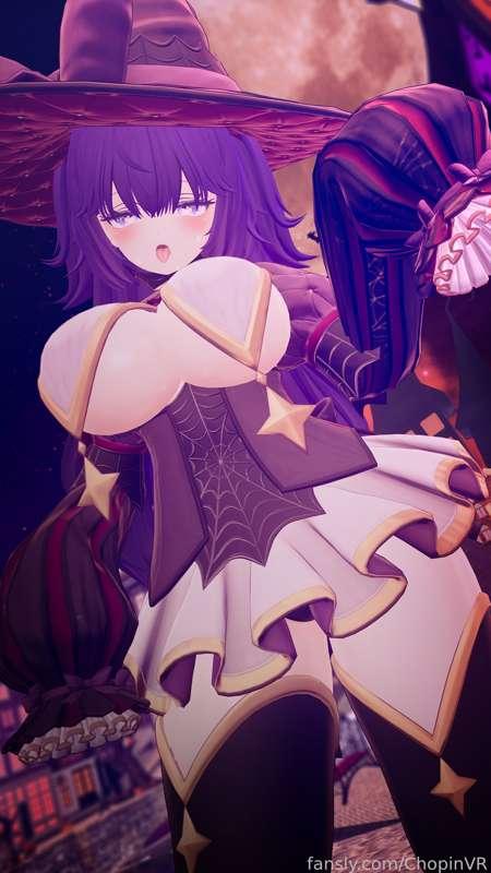 Ready for some spooky fun?  💜


#vr #vtuber #anime #hentai #lewdtuber #fyp #boobs #butt