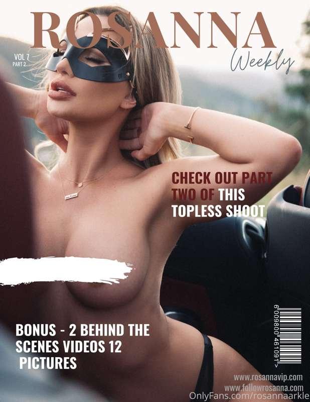 Rosanna Weekly Vol7 (Part 2) Unlock the other half of this s..