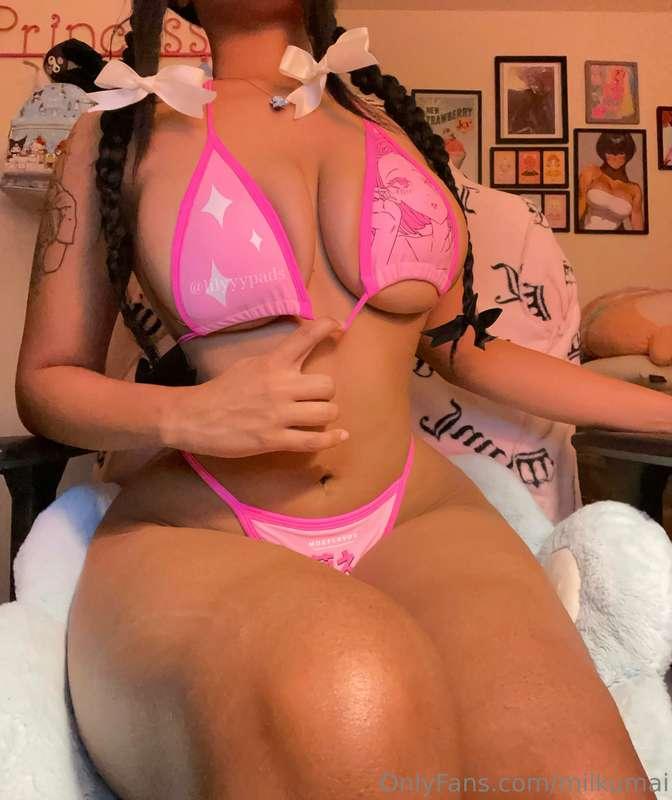pink looks good on me.
