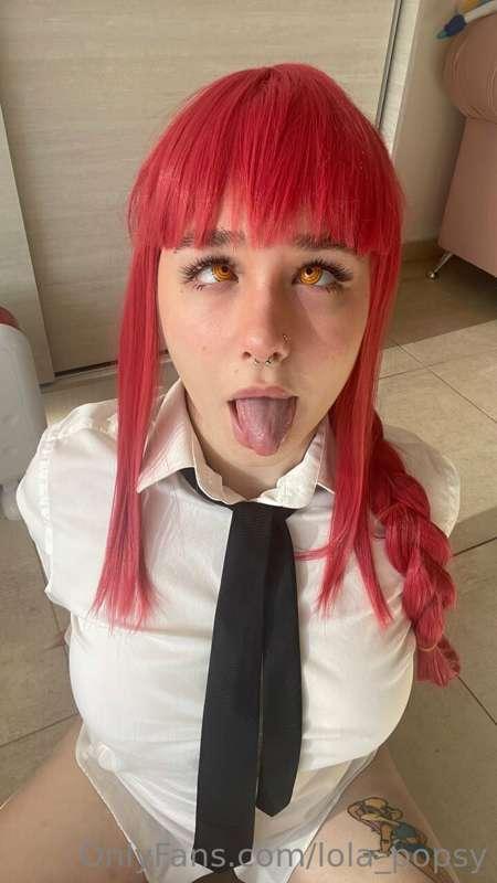 @foxyuzumaki
Her face is ready to be covered in daddy sauce💦..