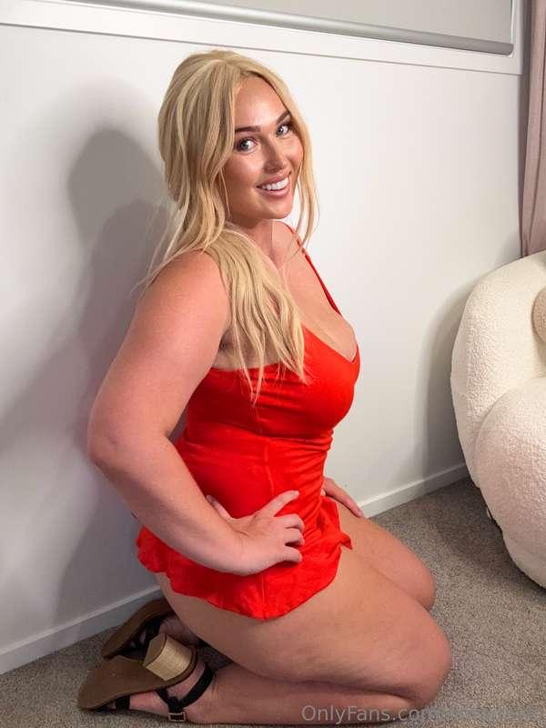 I wasn’t planning on getting into this red dress, but now th..