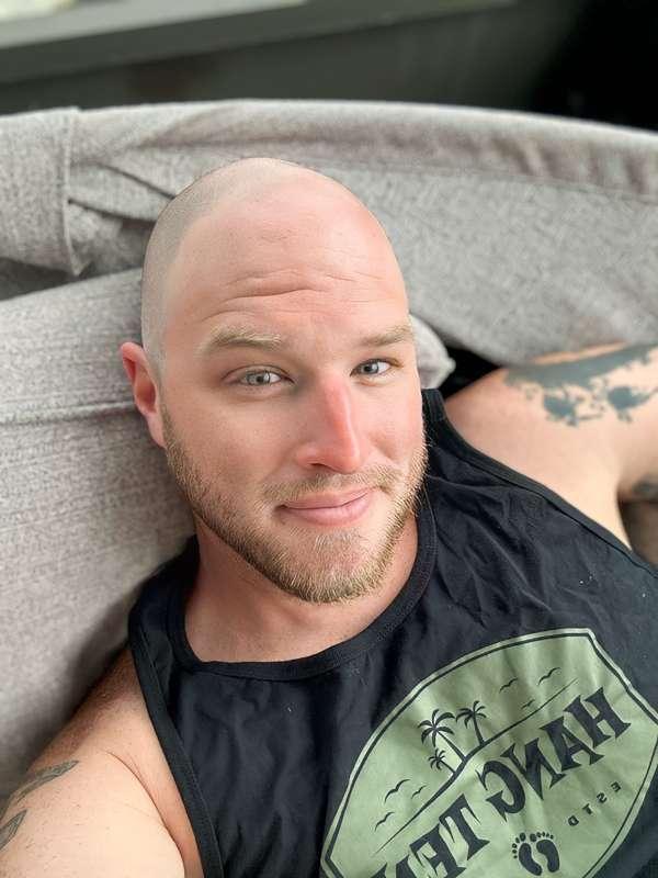 Jason shaved his head. I love it (so he’ll probably keep it)..