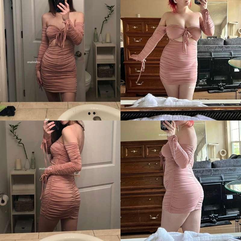 it’s a fucking miracle I was still able to put this dress on..