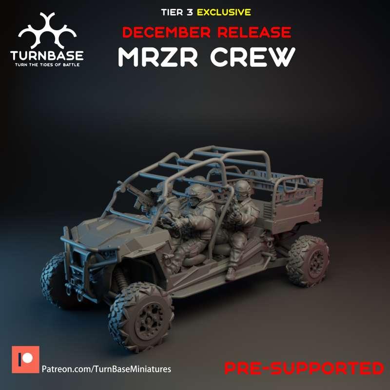 Finally  done! December exclusive release! MRZR Crew