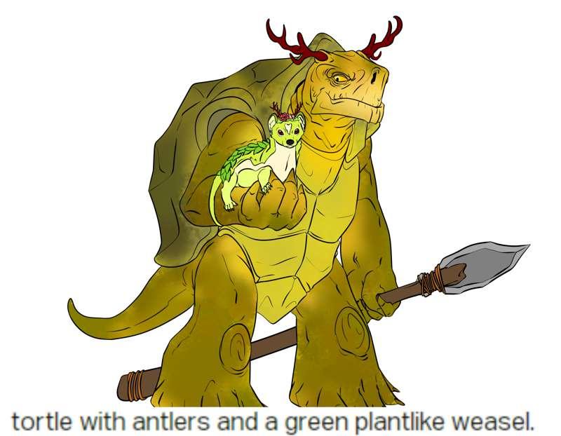 Notjus's Tortle and Weasel