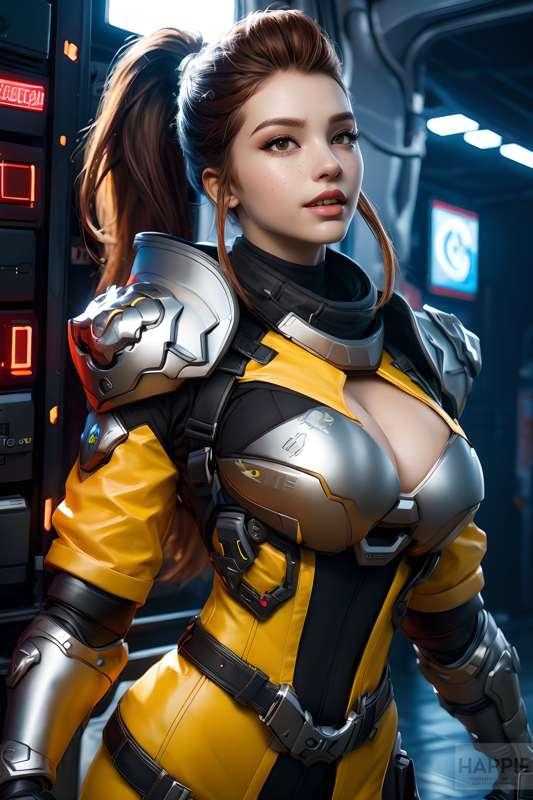 HP322 - Brigitte (Overwatch),  ブリギッテ  (オーバーウォッチ ) (85 Images)