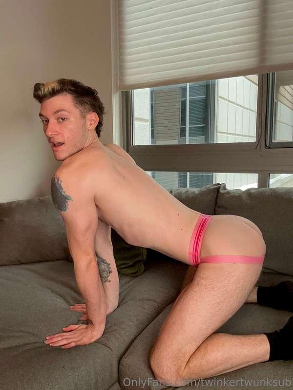 My second pair of jockstraps I bought, I call these babies M..