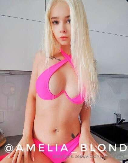 🔞Would you like to grab @amelia_blond by the hair❤️‍🔥 and ta..