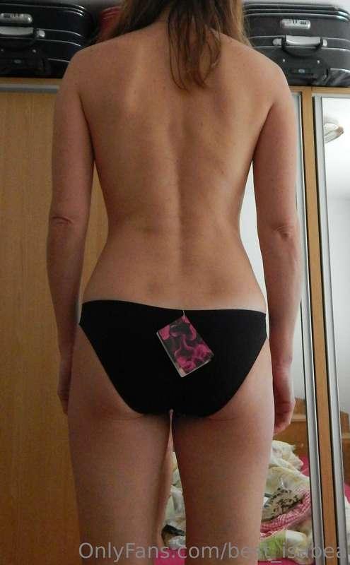 New panties for my butt.