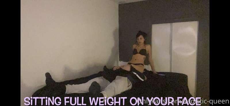 Sitting FULL WEIGHT On Your Face - {HD}

Watch me smother my..