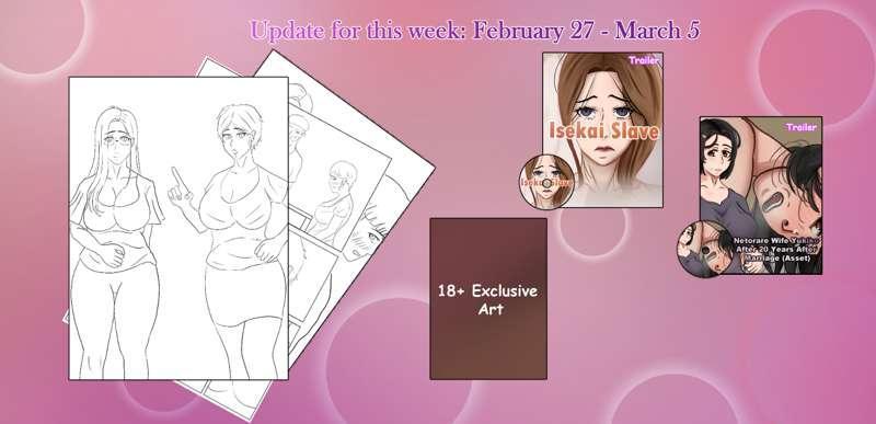 Update for this week: February 27 - March 5