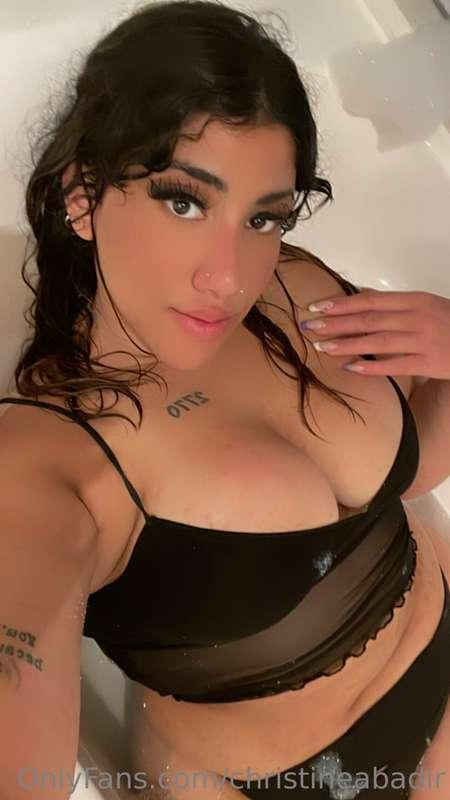 She’s back and better. 🖤💦