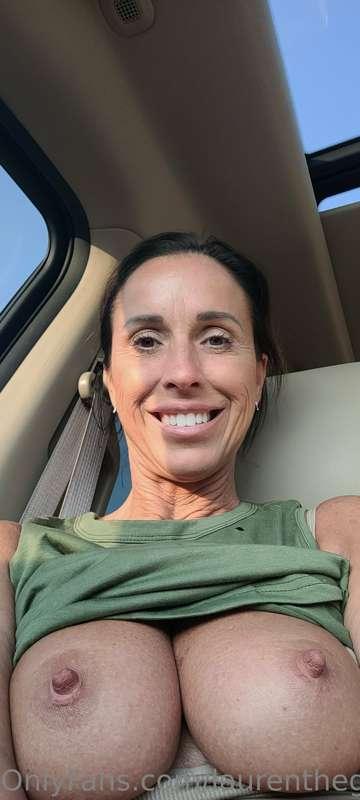 It was a long stressful day... but here's my tits & a smile...