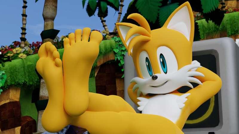 Tails in Green Hill