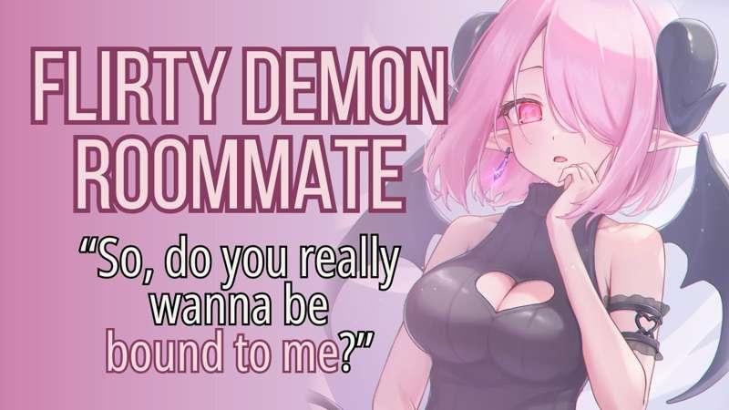 A Flirty Demon Feeds off of your Love [Roleplay ASMR] [F4A] [Friends To Lovers] [Confession]