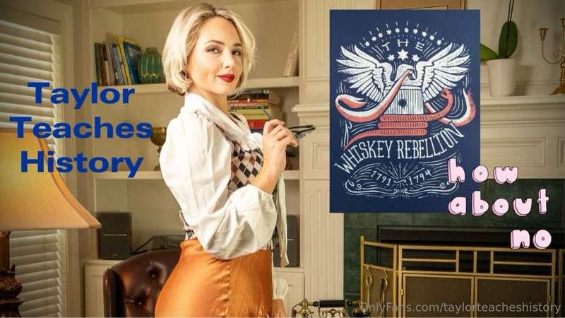 LOVE this episode on The Whiskey Rebellion! Please enjoy, li..