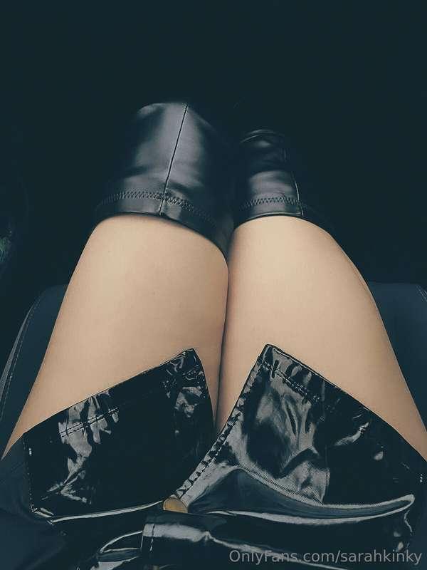 A few pics I made just before we went out to a swingers club..