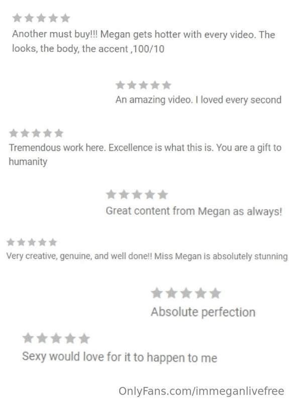 Some of your reviews after watching the exclusive videos ava..