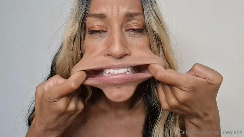 Stills from face stretch clip!!