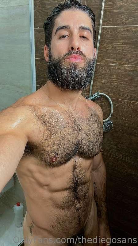 Rinse, scrub, brush, jerk off, rinse, repeat…