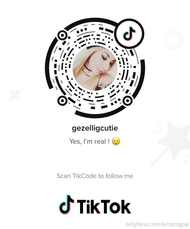 Follow me on TikTok @GezelligCutie
