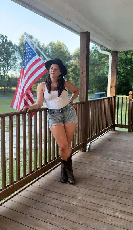 All American beauty 🍑