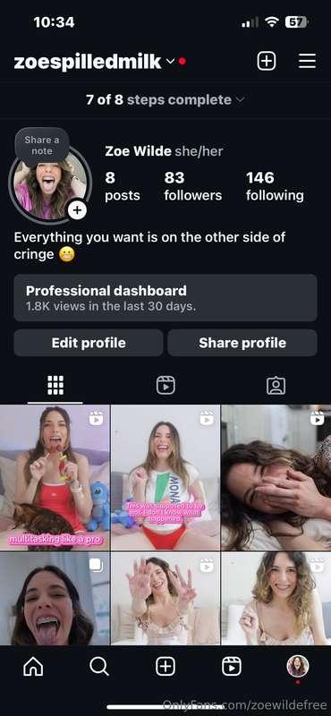 Ok babes — listen up! 👂 Follow my new Instagram account, sen..