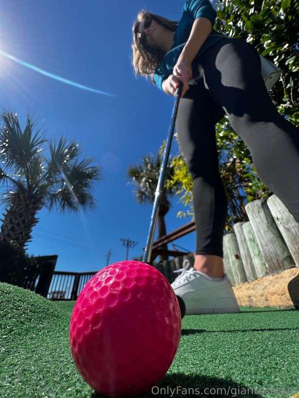 POV, we go mini golfing for a date, however, I have other pl..