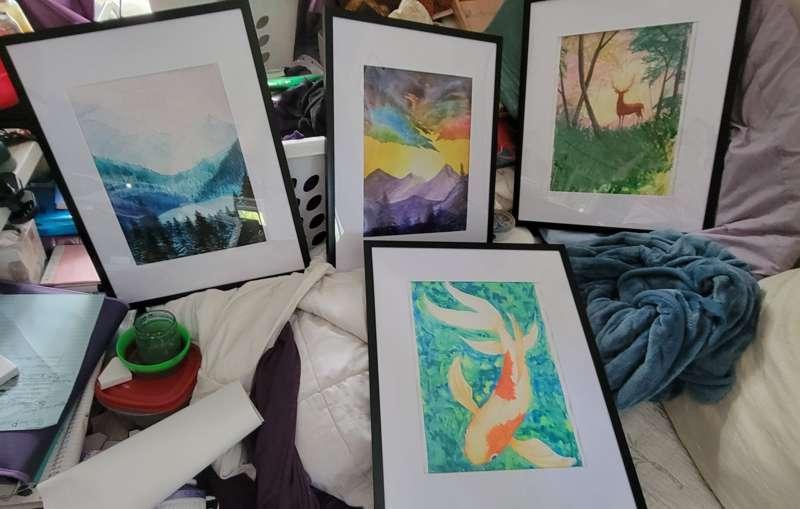 Now that I know these frames will work out for framing print..