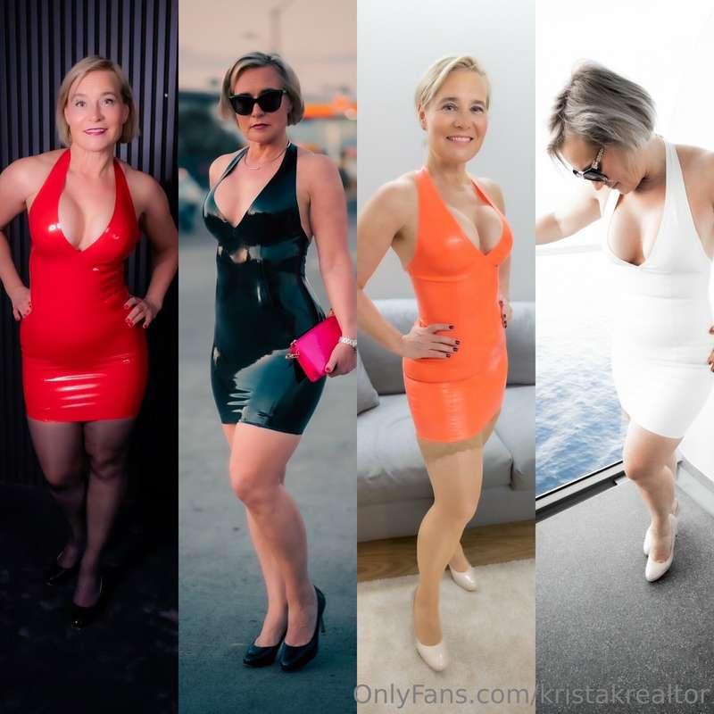 Same dress. Different colors.