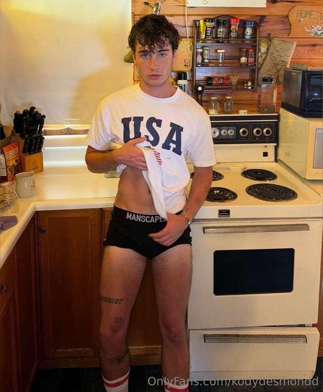How about we take it to the kitchen and get naughty? 😈💦