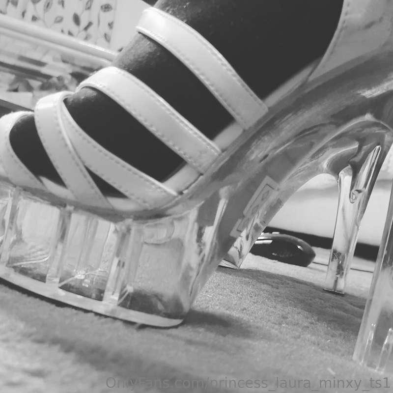 Would you  let me walk all over the top of you wearing them ..