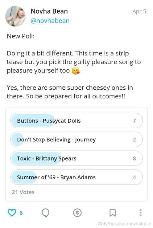 Toxic by Brittany Spears it is!!