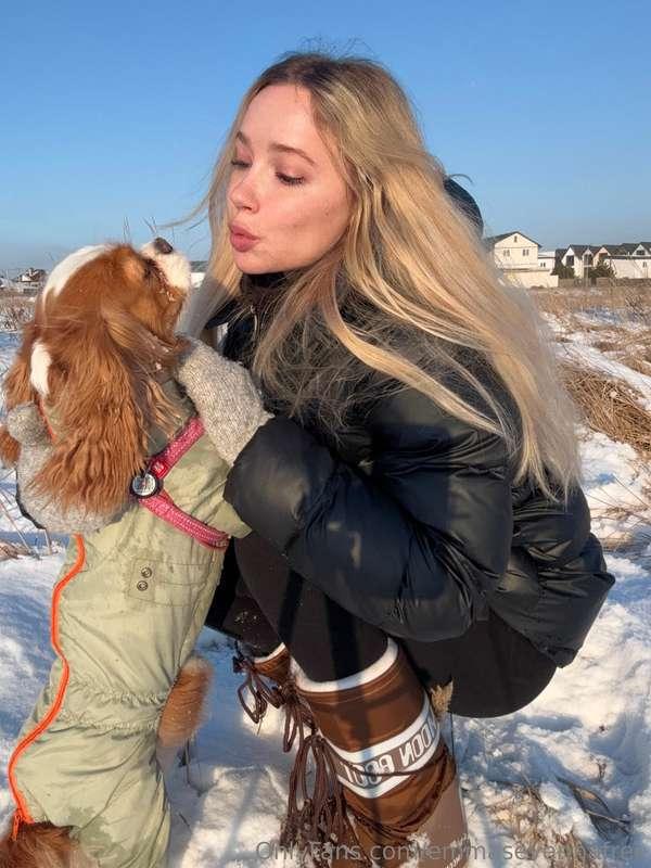 Snow, sunshine, and warm hugs… I think I’m not the only thin..