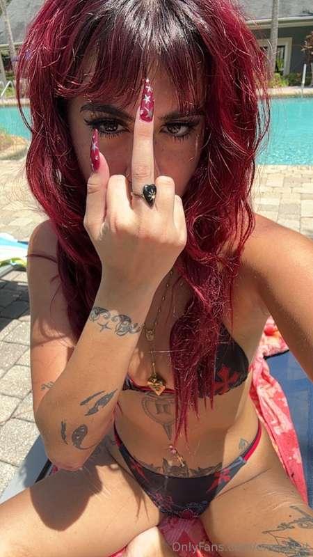 ugh omg it’s so hot at the pool, i’m so horny