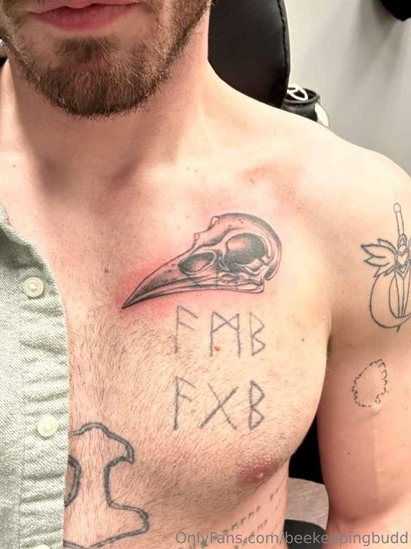 First look, new tattoo 
