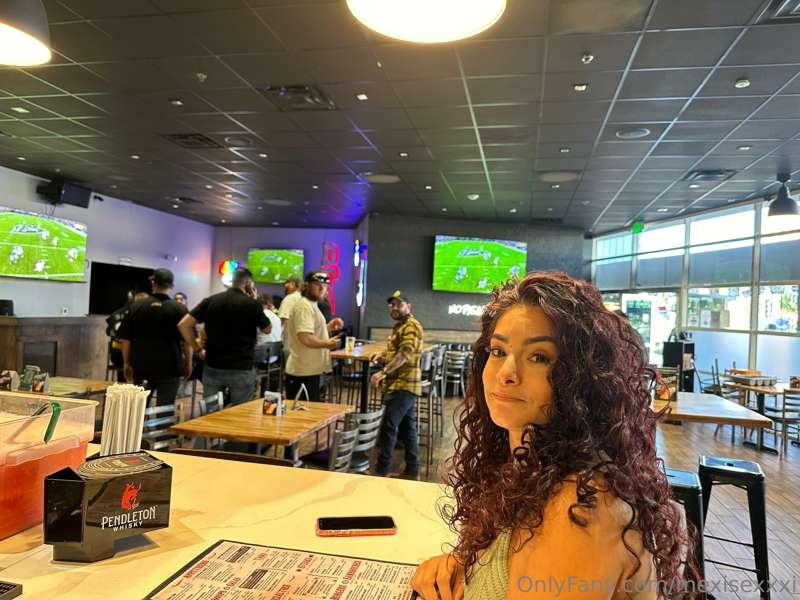 Out in riverside whose gonna buy me a drink?